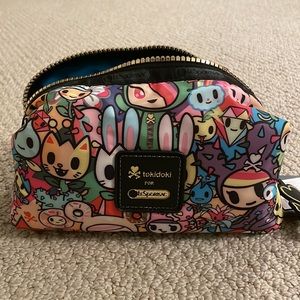 NWT LeSportSac X Tokidoki Sorbetto Cosmetic Bag, Tulipets pattern. Brand new!